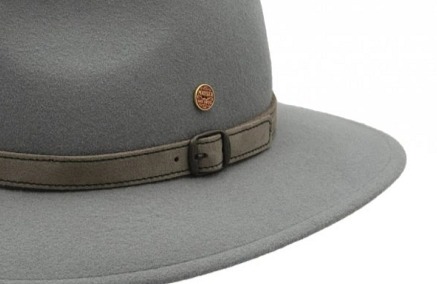Cestovní šedý klobouk Mayser - Gedeon Mayser