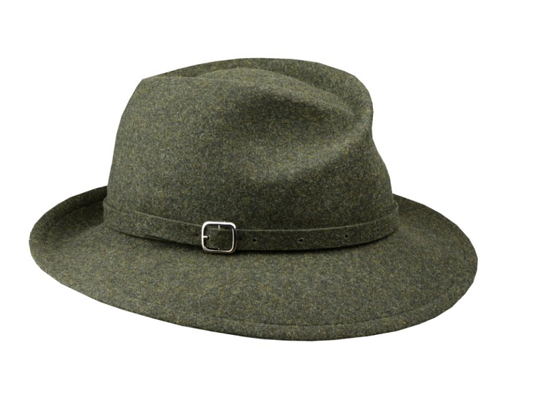 Dámský cestovní zelený zimní klobouk Simone - Mayser