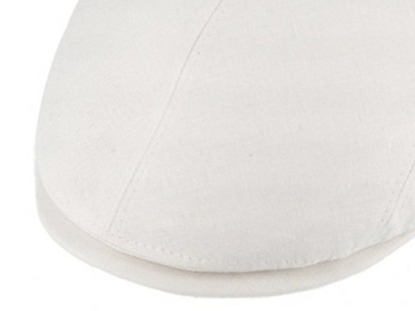 Pánská lněná letní bekovka bez podšívky Natur- Fiebig since 1903