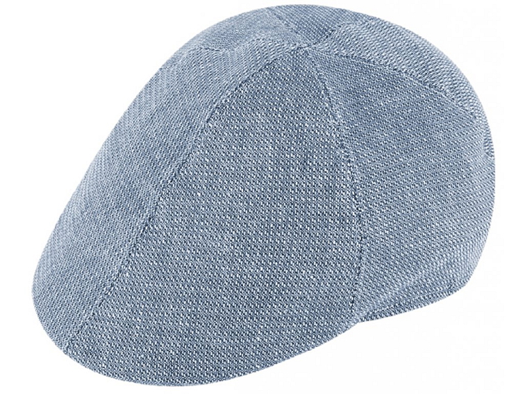 Pánská modrá letní lněná bekovka od Fiebig