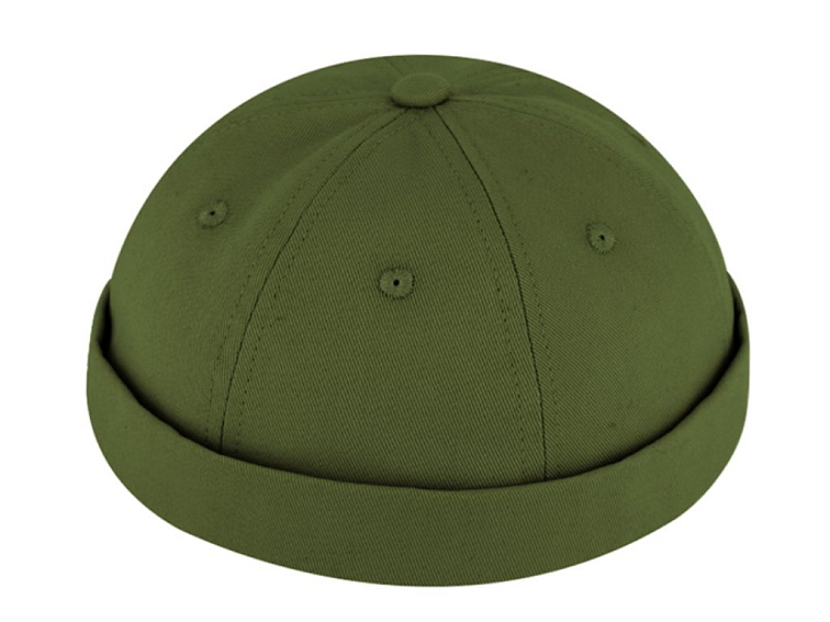 Bavlněná zelená čepice - Docker - Fiebig