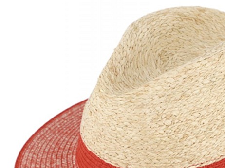 Letní crushable fedora klobouk od Fiebig - Traveller Raffia