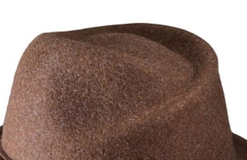 Dámský cestovní hnědý zimní klobouk Simone - Mayser