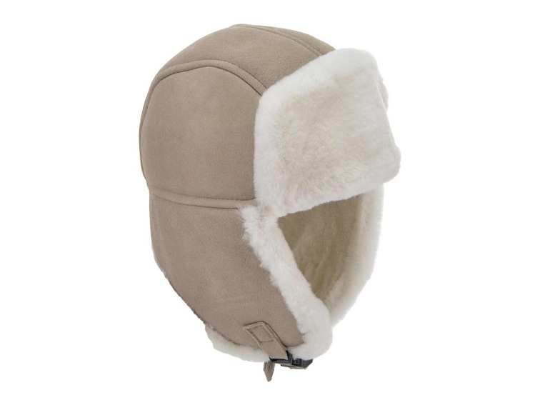 Unisex ušanka s jehněčí kožešinou - Seeberger