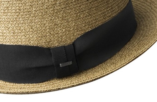 Letní béžový porkpie klobouk od Bailey - Waits