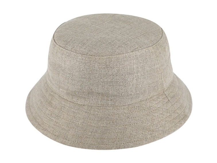 Bucket hat - letní lněný béžový klobouk - Fiebig 1903