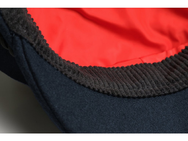 Námořnická vlněná kapitánka - Fisherman Cap wool - modrá