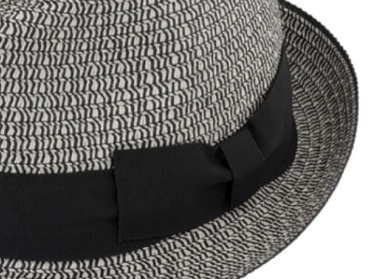 Letní klobouk Trilby od Fiebig - Trilby Prayer Black