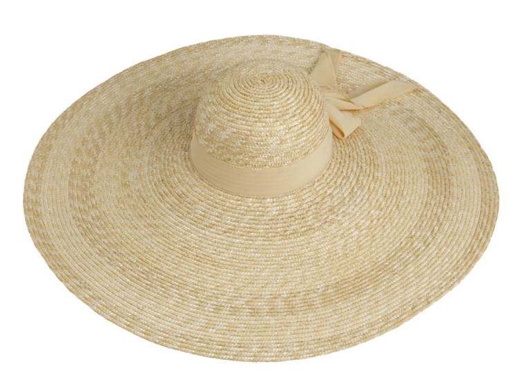 Dámský letní slaměný klobouk Fiebig - Cloche Big Brim