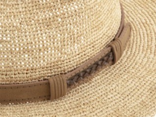 Fedora Raffia - slaměný béžový klobouk - Bestseller