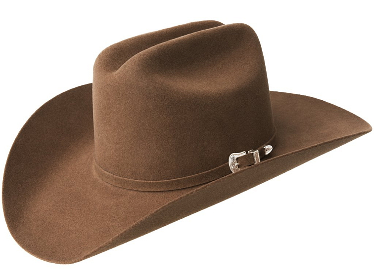 LIGHTNING 4X – světlehnědý tradiční americký westernový klobouk