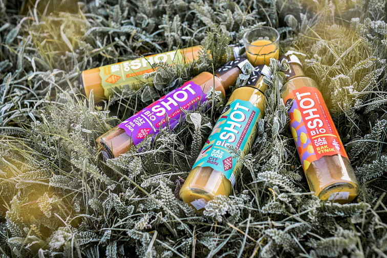 Bio Shot zázvor a pomeranč 0,25l bio