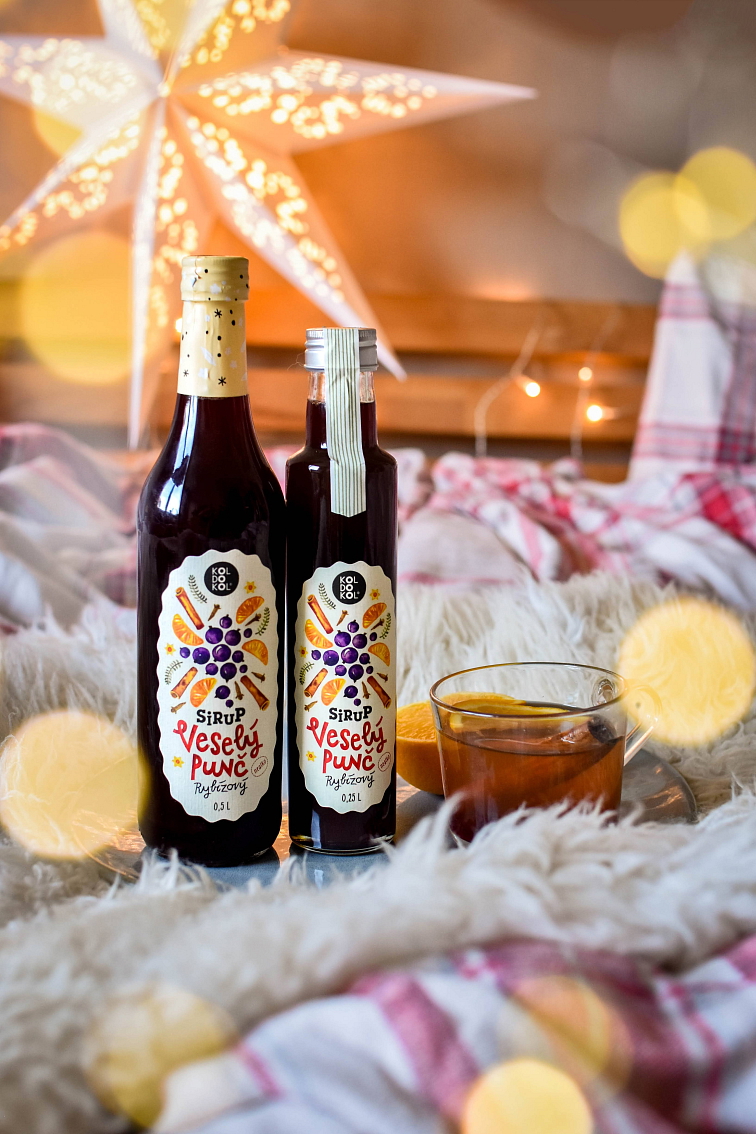 Rybízový veselý punč sirup 250 ml