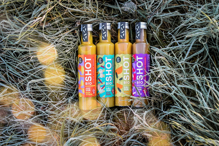 Bio Shot zázvor a pomeranč 0,25l bio