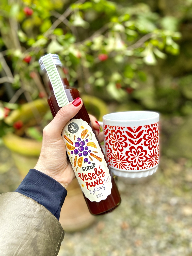 Rybízový veselý punč sirup 250 ml