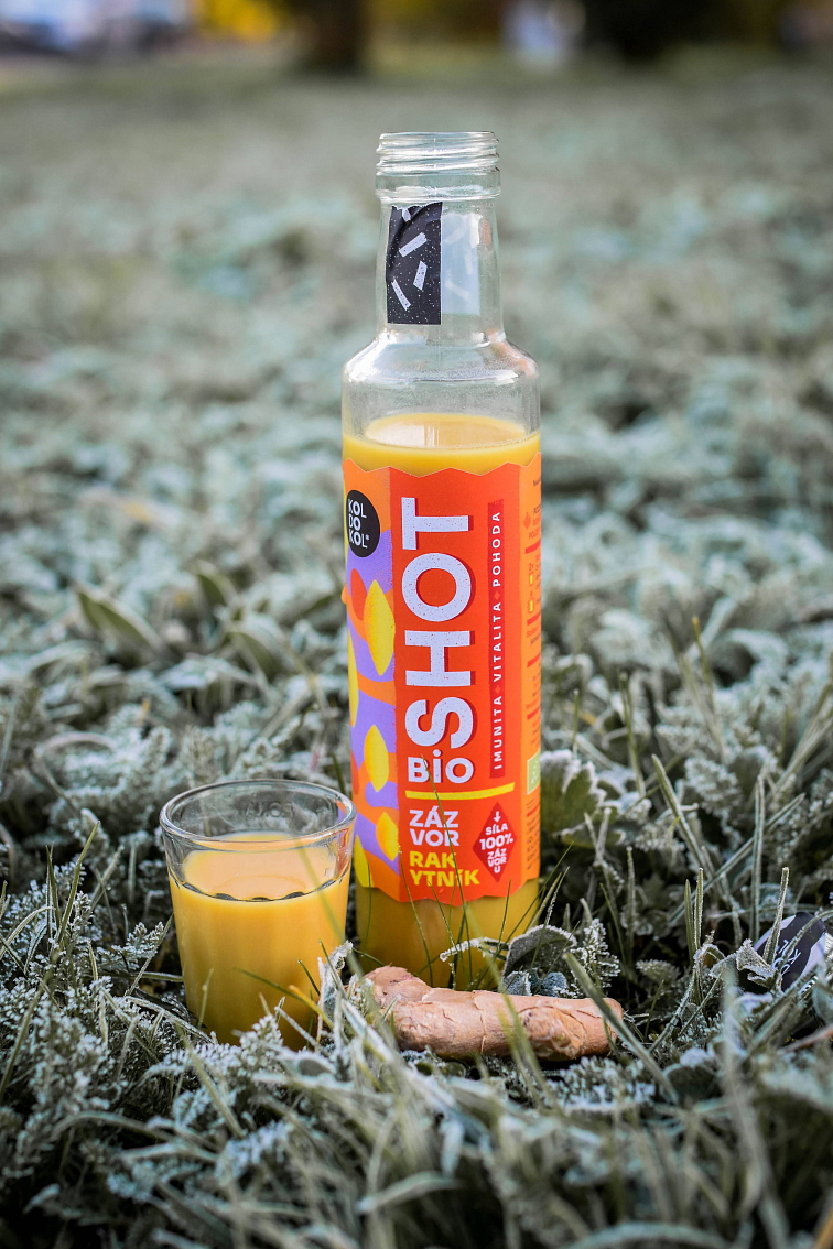 Bio Shot zázvor a rakytník 0,25l bio