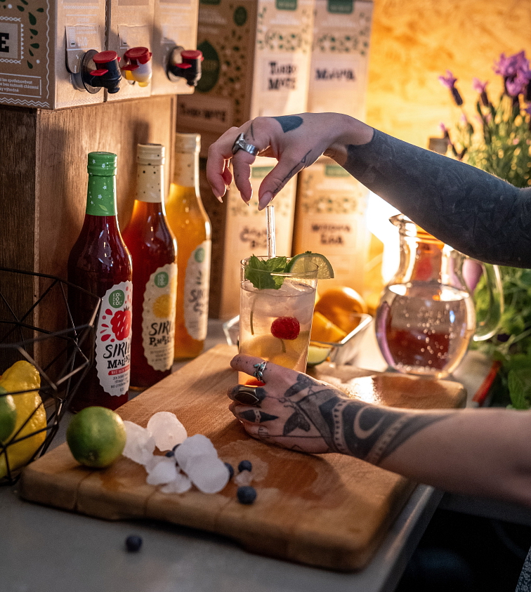 3kg Černý bez sirup