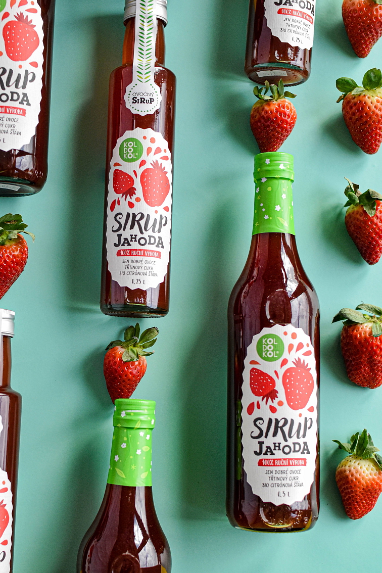 Jahoda sirup 250 ml
