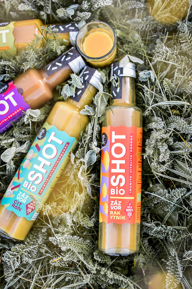 Bio Shot zázvor a rakytník 0,25l bio