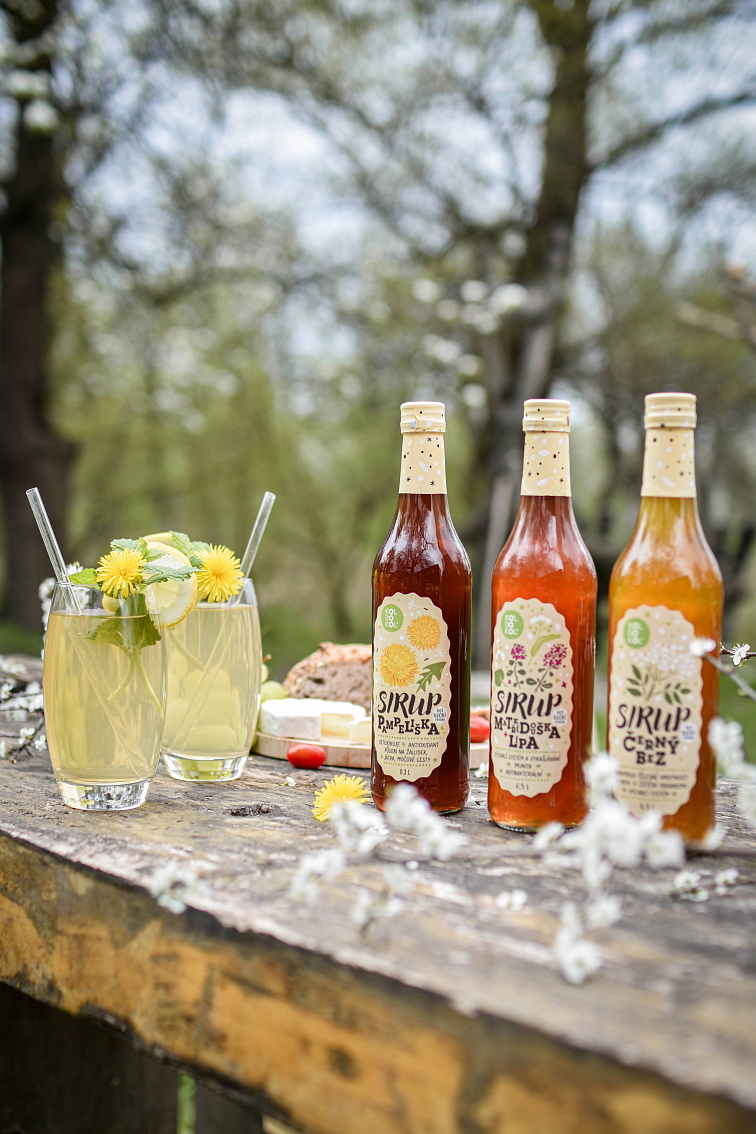 Černý bez sirup 500 ml