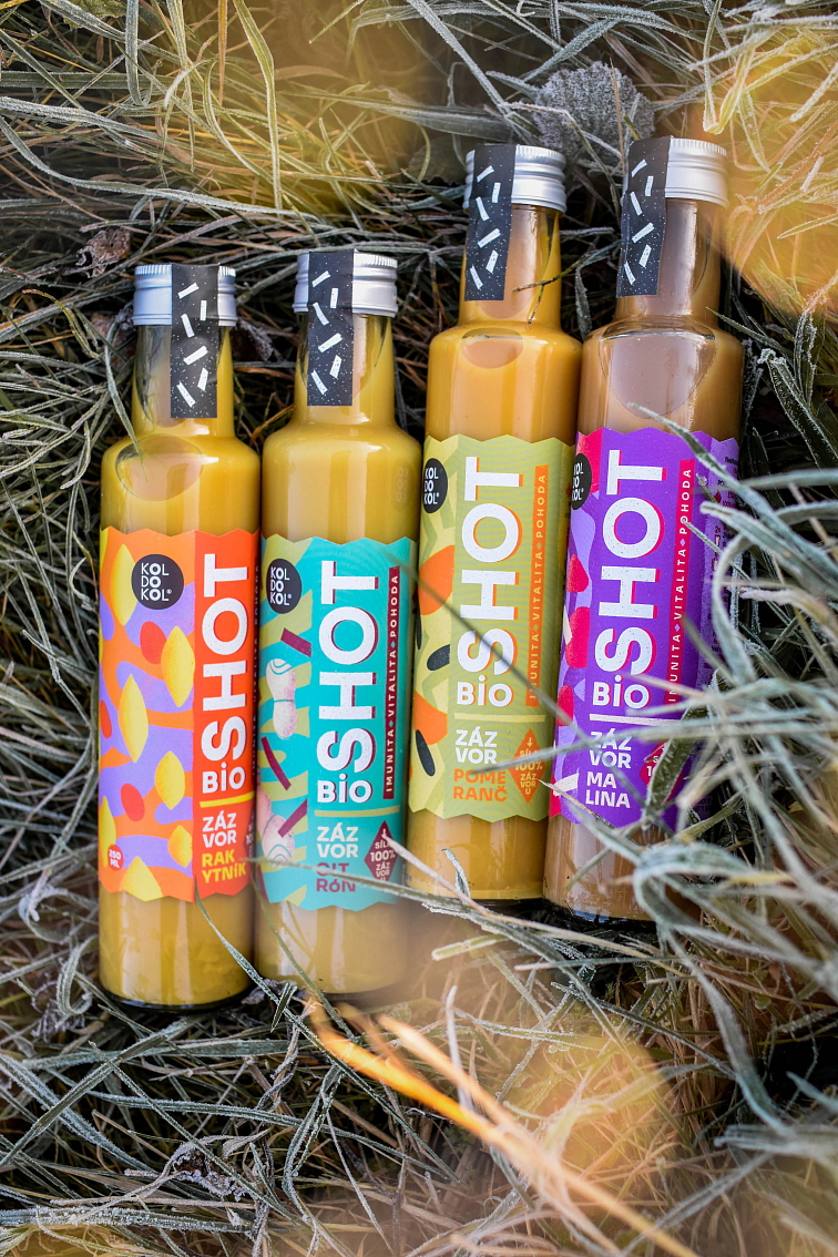 Bio Shot zázvor a pomeranč 0,25l bio