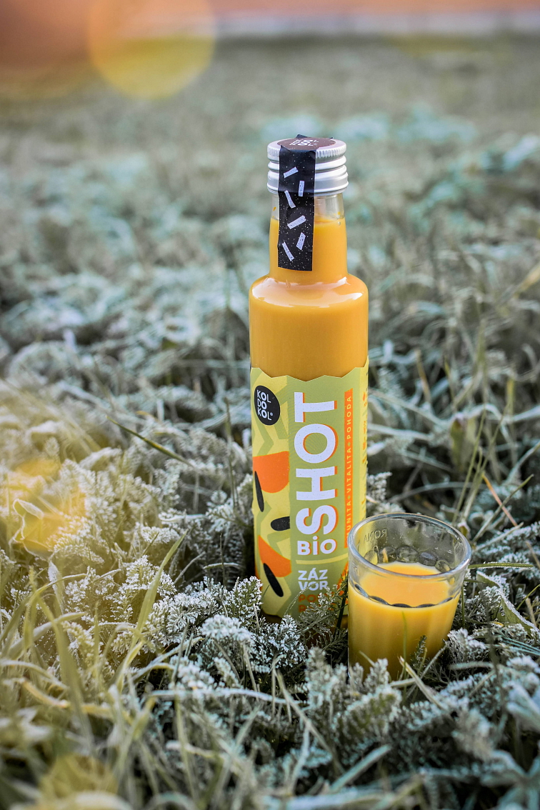 Bio Shot zázvor a pomeranč 0,25l bio