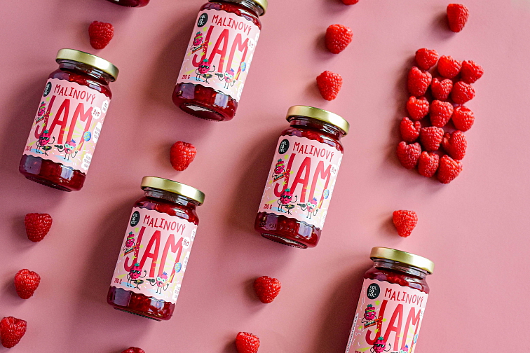 JAM Malina 230g bio
