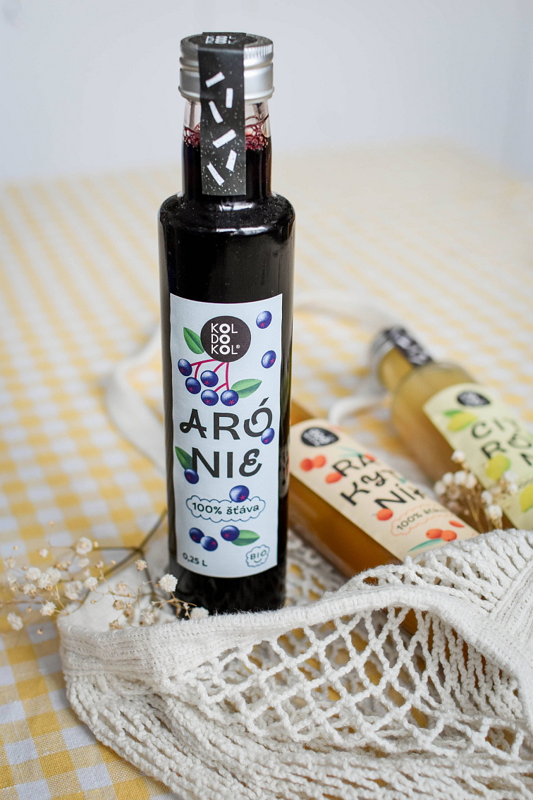 Arónie 100% šťáva 250 ml bio