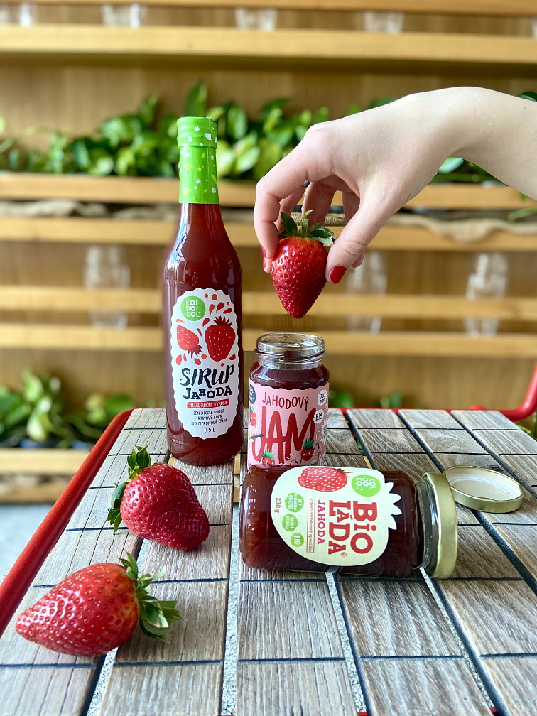 Bioláda jahoda 230g bio