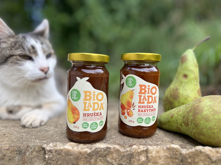 Bioláda rakytník a hruška 230g bio