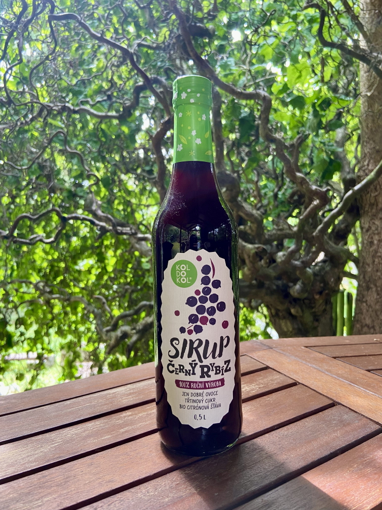 3kg Rybíz černý sirup