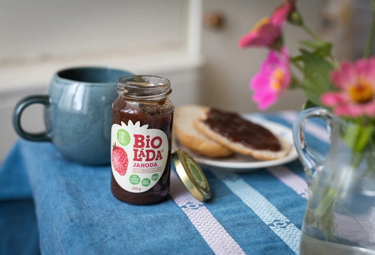 Bioláda jahoda 230g bio