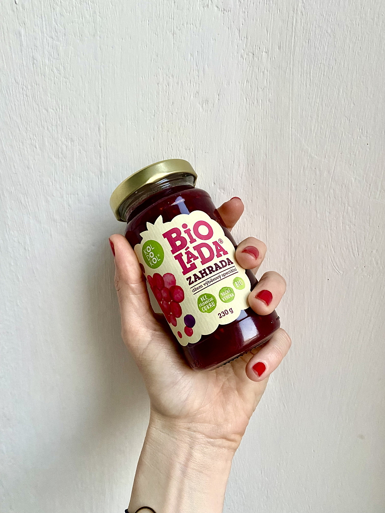 Bioláda zahrada 230g bio