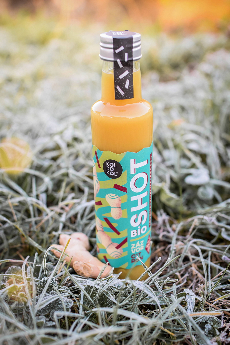 Bio Shot zázvor a citrón 0,25l bio