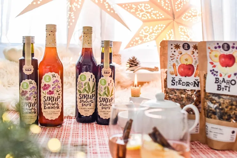 3kg Jitrocel a šalvěj sirup