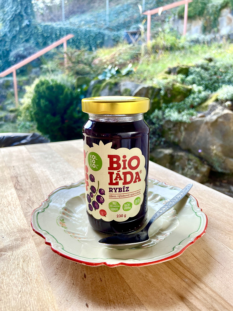 Bioláda rybíz 230g bio