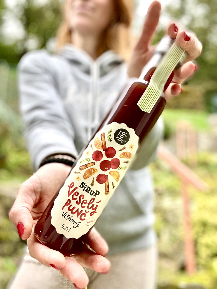 Višňový veselý punč sirup 500 ml