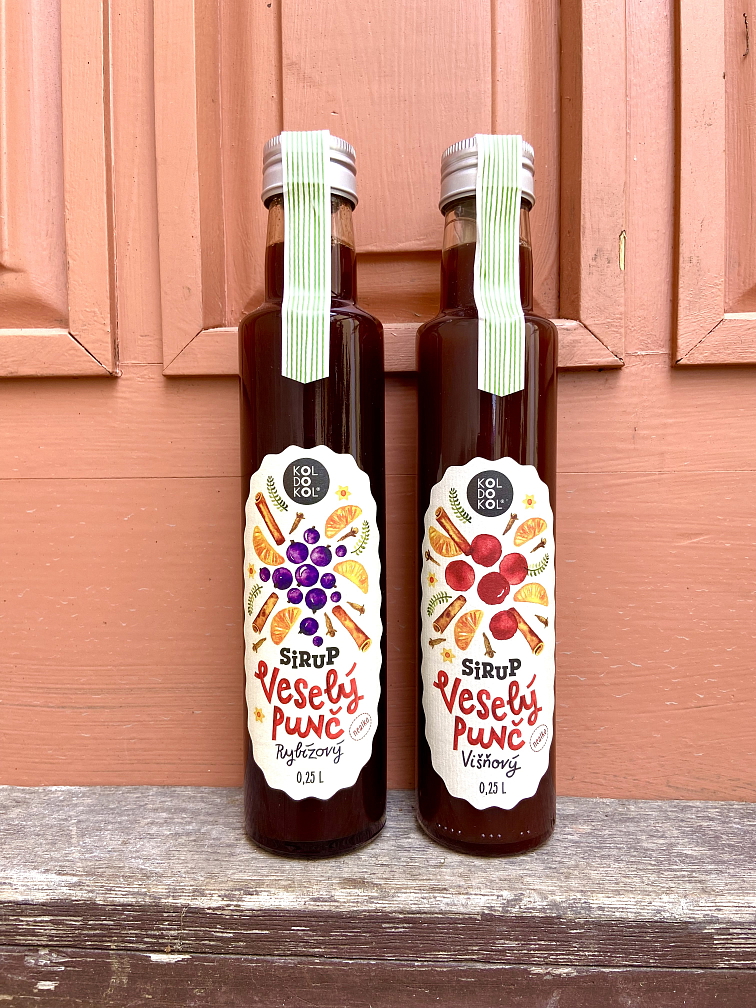 Višňový veselý punč sirup 500 ml