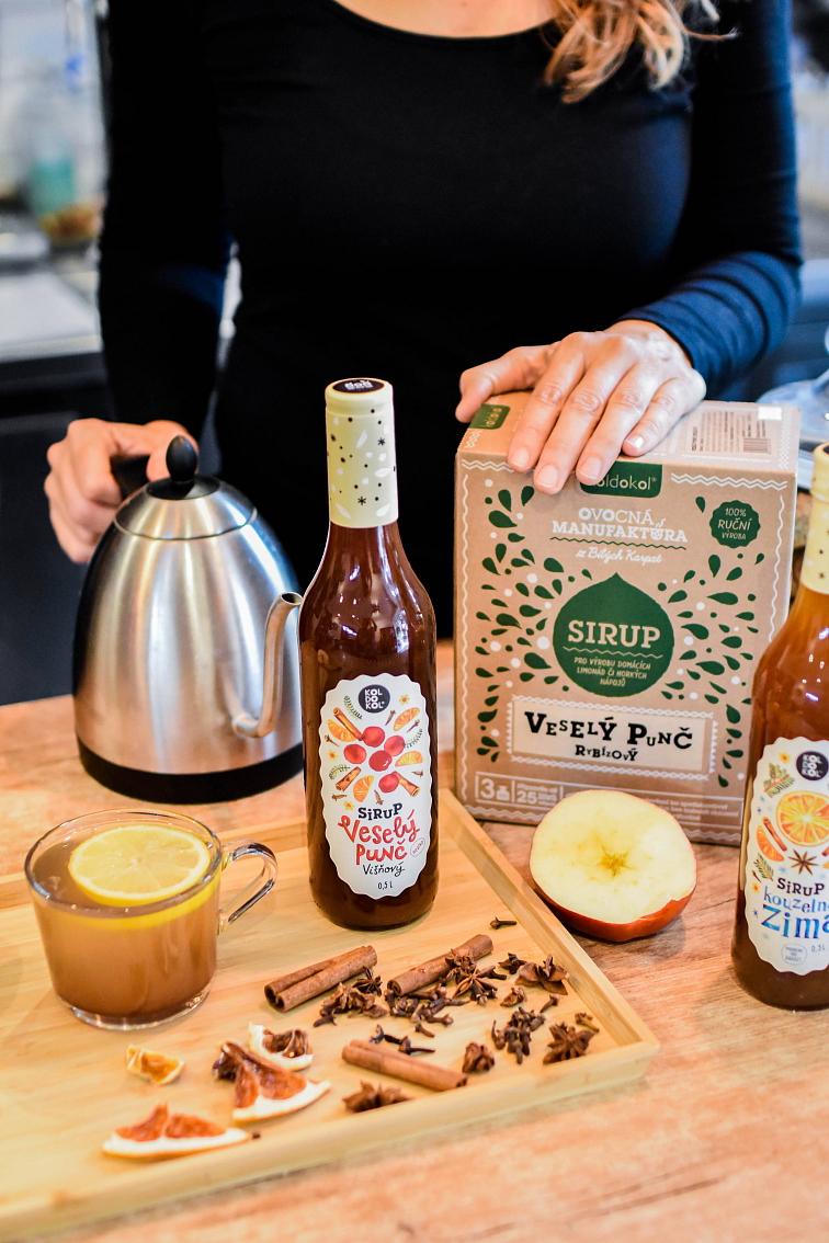 Višňový veselý punč sirup 250 ml