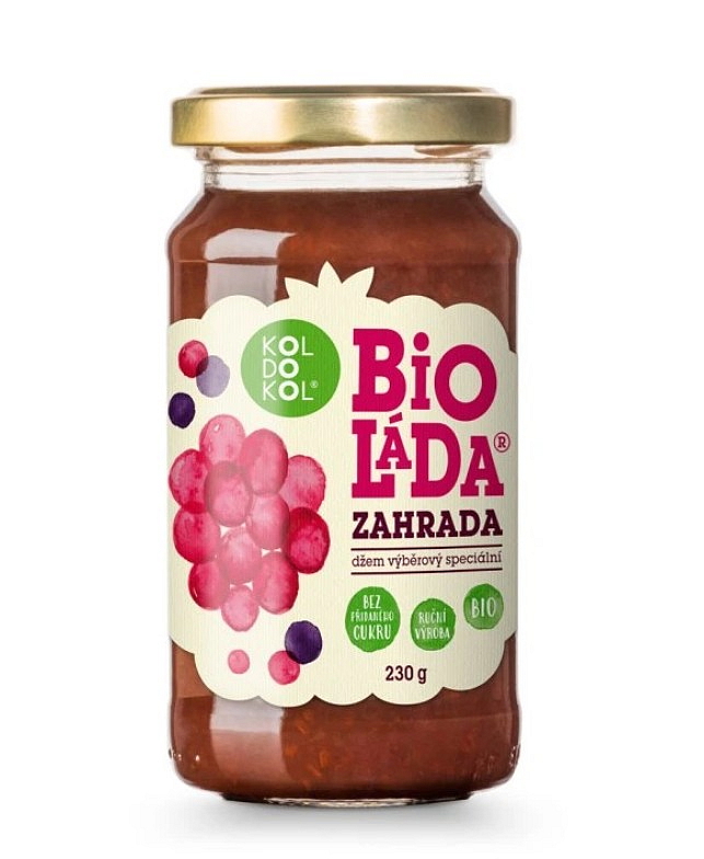 Bioláda zahrada 230g bio