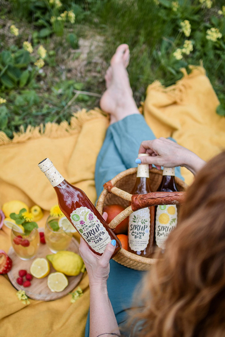 Mateřídouška a lípa sirup 500 ml