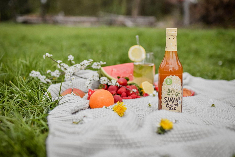 Černý bez sirup 500 ml