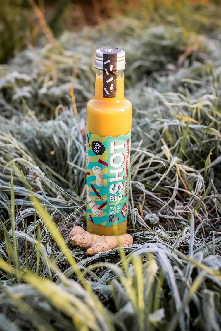 Bio Shot zázvor a citrón 0,25l bio