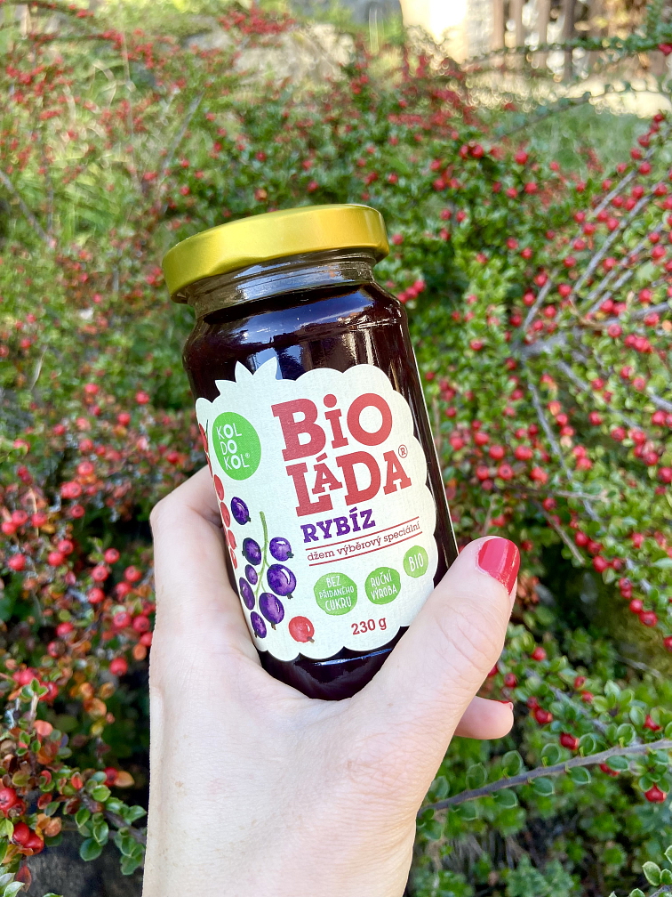 Bioláda rybíz 230g bio