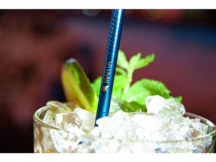 Nerezové brčko MANTA - No. 1 Edition