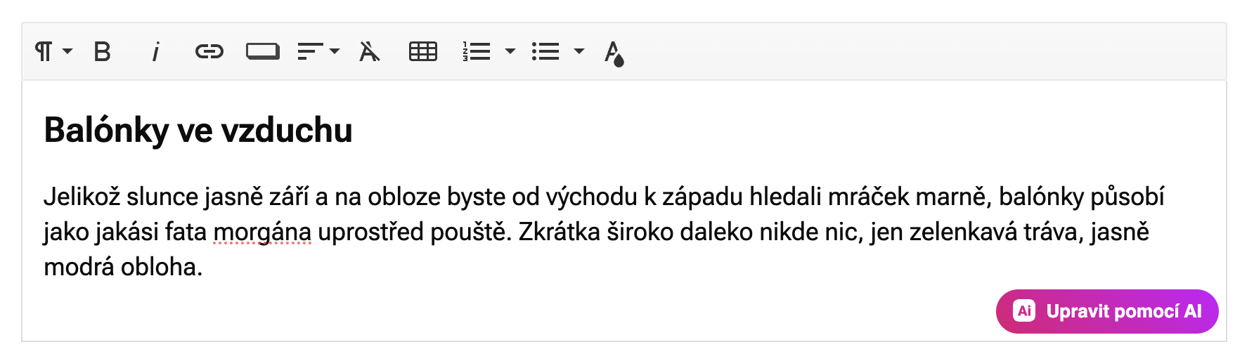 Dokumentace vektorových šablon