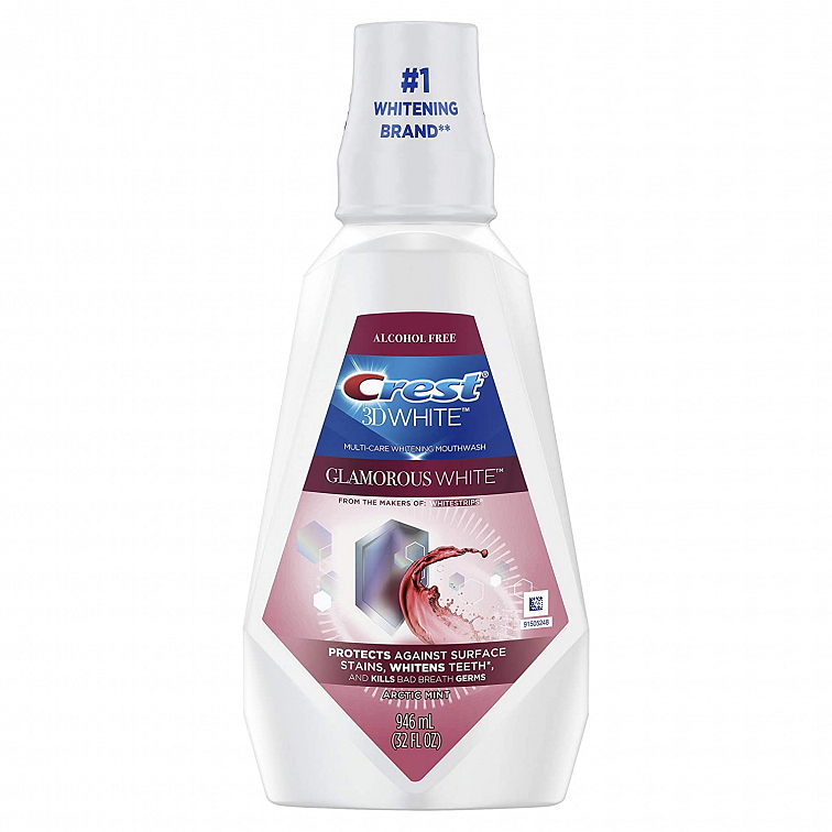 Crest Ústní Voda - Glamorous White 1l