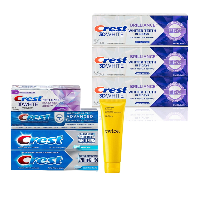 Bělící zubní pasta Crest 3D White Brilliance Vibrant Peppermint 3 pack