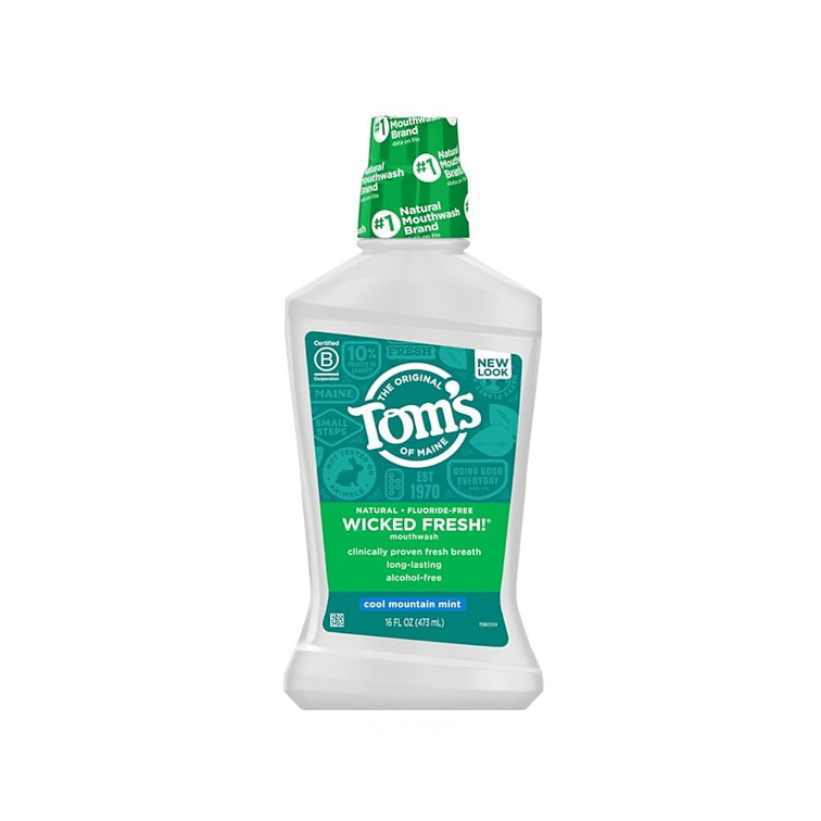 Ústní voda bez alkoholu Tom's of Maine Wicked Fresh 473ml