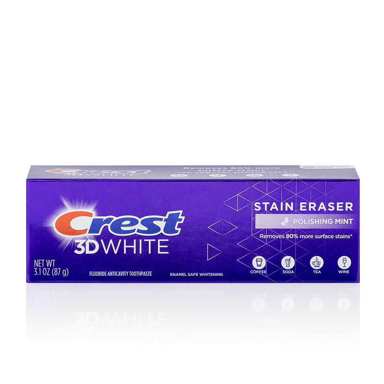 Bělící zubní pasta Crest 3D White Stain Eraser 87g